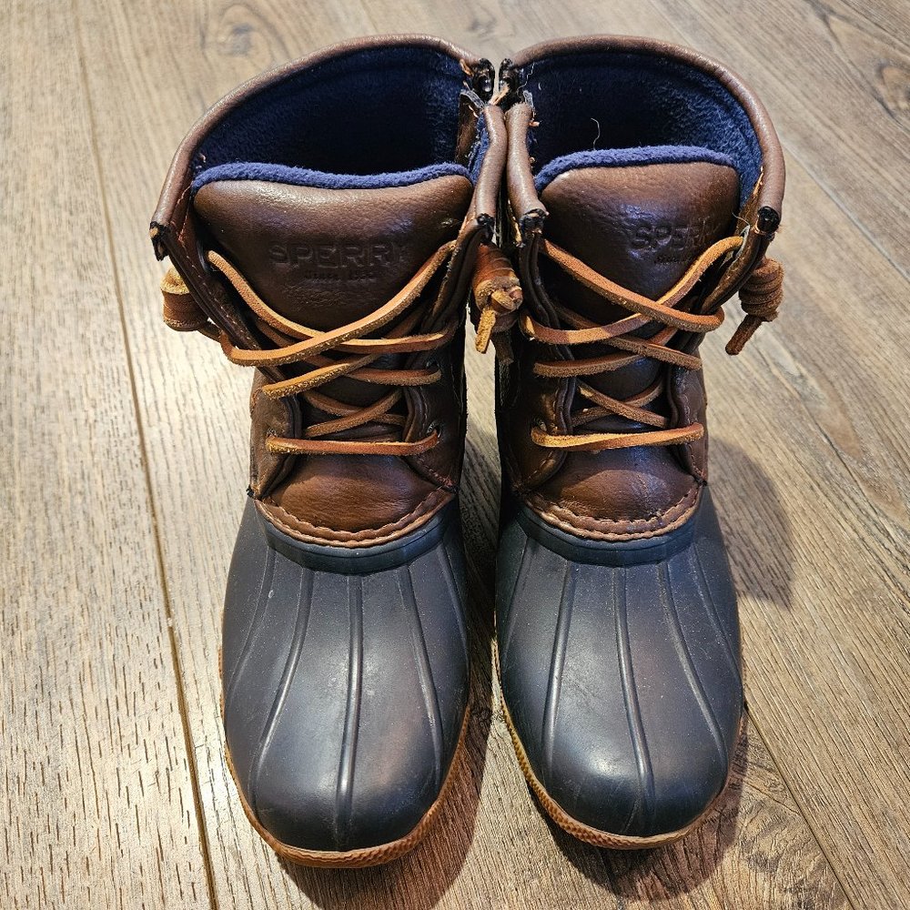 Saltwater Boot Navy girls